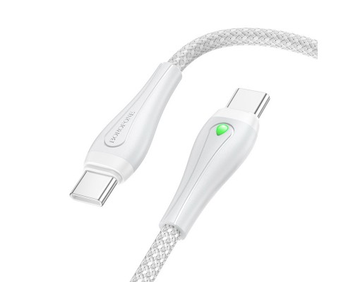 Дата кабель Borofone BX100 Advantage 60W Type-C to Type-C (1m) (00000067644_2)