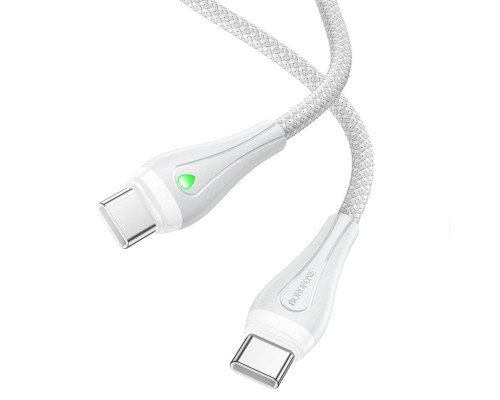 Дата кабель Borofone BX100 Advantage 60W Type-C to Type-C (1m) (00000067644_2)
