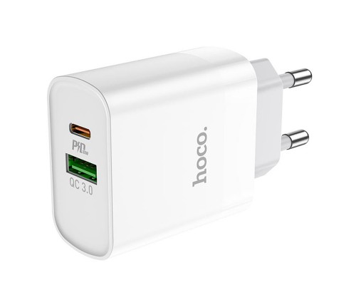 СЗУ HOCO C80A Rapido PD+QC3.0 Type-C + USB + Type-C to Lightning cable (00000052564_1)
