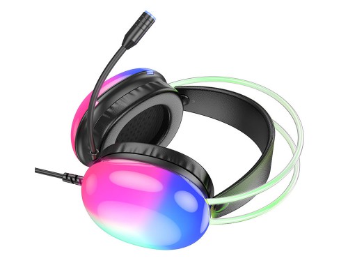Накладные наушники Hoco W109 Plus Rich USB7.1 channel gaming (USB/2m) (00000067608_1)
