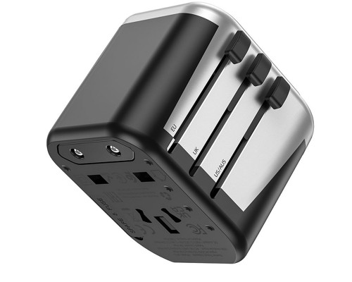 СЗУ Hoco AC5 Level 2USB+Socket (00000066106_1)