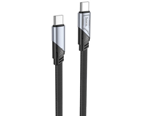 Дата кабель Hoco U119 Machine charging data Type-C to Type-C 60W (1.2m) (00000066096_2)