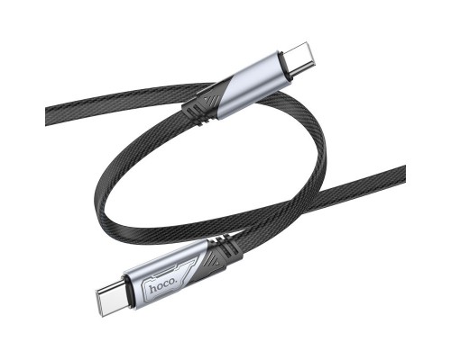 Дата кабель Hoco U119 Machine charging data Type-C to Type-C 60W (1.2m) (00000066096_2)