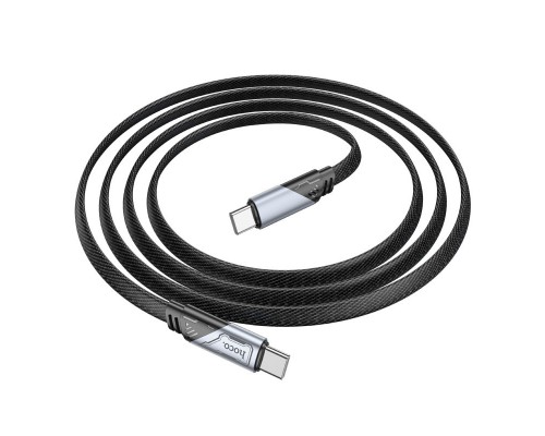 Дата кабель Hoco U119 Machine charging data Type-C to Type-C 60W (1.2m) (00000066096_2)