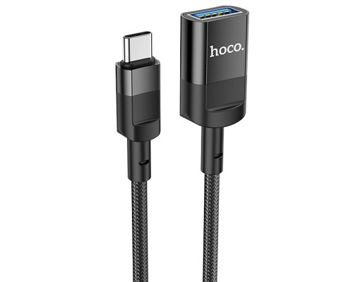 Переходник Hoco U107 Type-C male to USB female USB3.0 (00000066109_1)