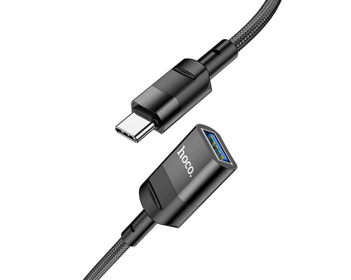 Переходник Hoco U107 Type-C male to USB female USB3.0 (00000066109_1)