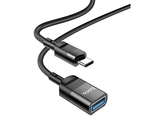 Переходник Hoco U107 Type-C male to USB female USB3.0 (00000066109_1)