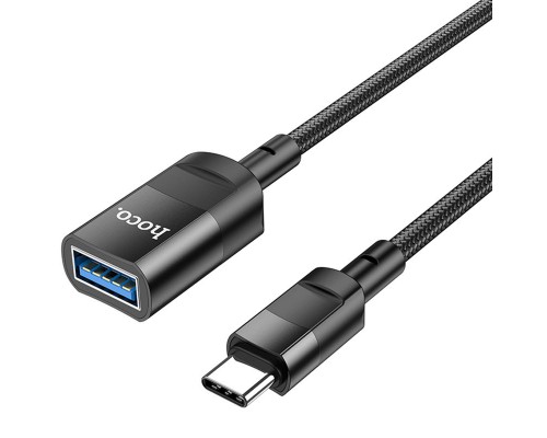 Переходник Hoco U107 Type-C male to USB female USB3.0 (00000066109_1)