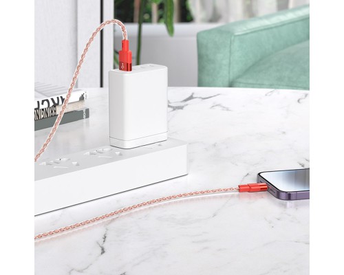 Дата кабель Hoco X99 Crystal Junction USB to Lightning (1.2m) (00000066112_2)