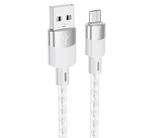 Дата кабель Hoco X99 Crystal Junction USB to MicroUSB (1.2m) (00000066113_1)