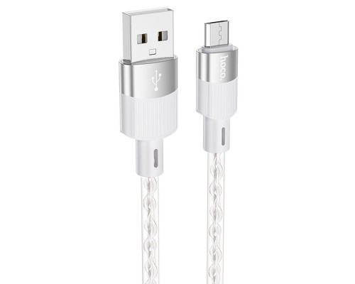 Дата кабель Hoco X99 Crystal Junction USB to MicroUSB (1.2m) (00000066113_1)