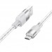 Дата кабель Hoco X99 Crystal Junction USB to MicroUSB (1.2m) (00000066113_1)