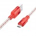 Дата кабель Hoco X99 Crystal Junction USB to MicroUSB (1.2m) (00000066113_2)