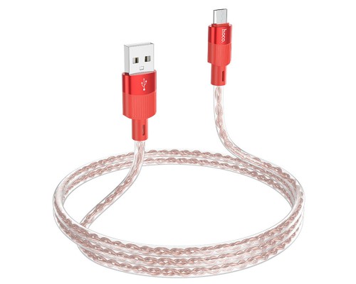 Дата кабель Hoco X99 Crystal Junction USB to MicroUSB (1.2m) (00000066113_2)