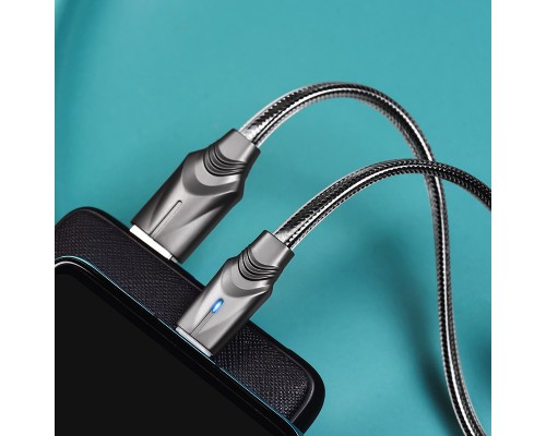 Дата кабель Borofone BU12 Synergy USB to Type-C (1.2m) (00000055366_1)
