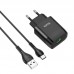 СЗУ Hoco C72Q Glorious QC3.0 18W (1USB/3A) + Type-C (00000041732_2)