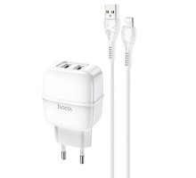 СЗУ Hoco C77A (2USB/2.4A) + Lightning (00000039231_1)