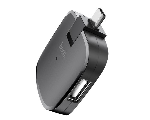 Переходник HUB Hoco HB11 Type-C to 3 USB (00000038289_1)