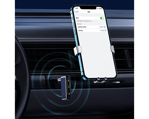 Bluetooth ресивер USAMS US-SJ519 3.5DC Mini Car Wireless Audio Receiver BT5.0 (00000051948_1)