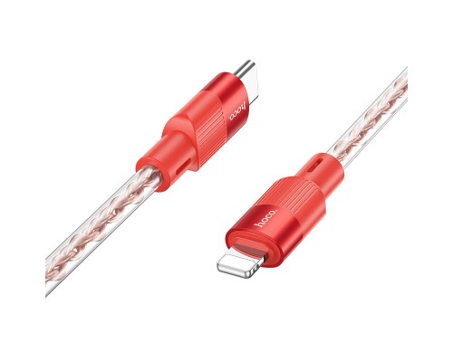 Дата кабель Hoco X99 Crystal Junction PD 27W Type-C to Lightning (1.2m) (00000066072_1)