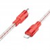 Дата кабель Hoco X99 Crystal Junction PD 27W Type-C to Lightning (1.2m) (00000066072_1)