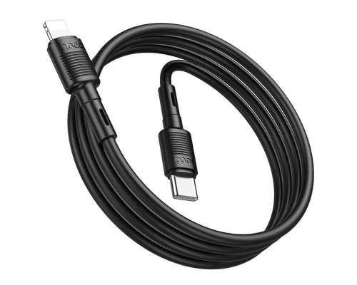 Дата кабель Hoco X83 Victory PD 20W Type-C to Lightning (1m) (00000066076_1)