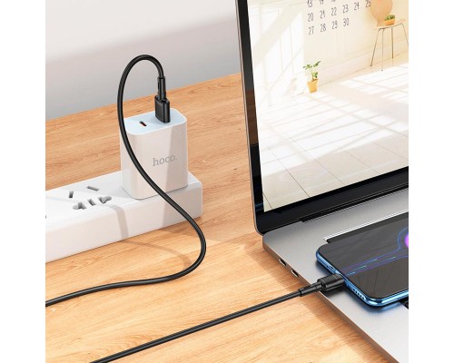 Дата кабель Hoco X83 Victory USB to MicroUSB (1m) (00000066077_1)