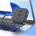 Переходник HUB Hoco HB37 Easy link 6-in-1 Multiport Adapter (HDTV+RJ45+USB3.0+USB2.0*2+PD100W) (00000066078_1)