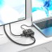 Переходник HUB Hoco HB37 Easy link 6-in-1 Multiport Adapter (HDTV+RJ45+USB3.0+USB2.0*2+PD100W) (00000066078_1)