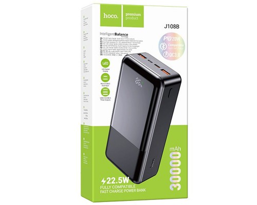 Портативное зарядное устройство Power Bank Hoco J108B Universe 22.5W 30 000 mAh (00000067927_1)