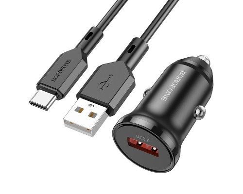 АЗУ Borofone BZ18 QC3.0 + Type-C (00000057043_1)