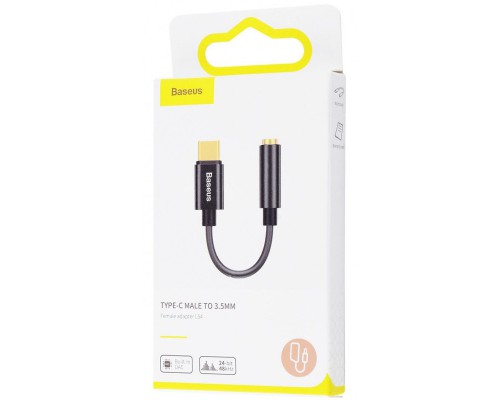 Переходник Baseus L54 Type-C to 3.5mm (CATL54) (00000037120_1)