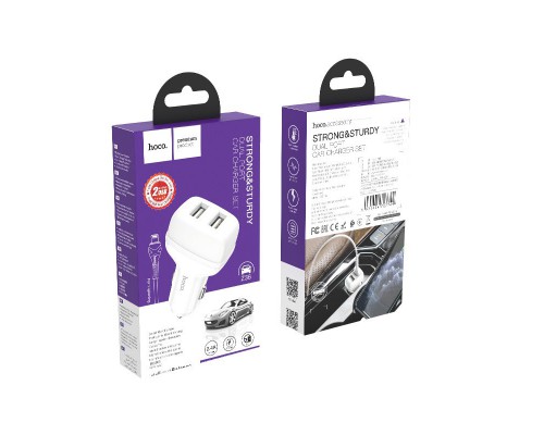 АЗУ Hoco Z36 (2USB/2.4A) + lightning (00000040073_1)