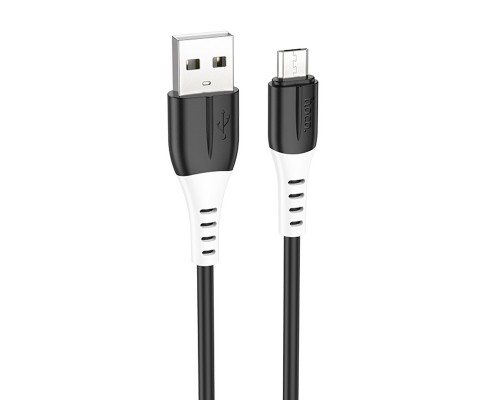Дата кабель Hoco X82 Silicone USB to MicroUSB (1m) (00000076412_2)