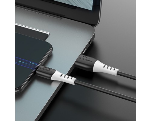 Дата кабель Hoco X82 Silicone USB to MicroUSB (1m) (00000076412_2)