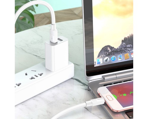 Дата кабель Hoco X84 Solid USB to MicroUSB (1m) (00000076279_1)