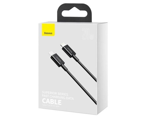 Дата кабель Baseus Superior Series Fast Charging Type-C to Lightning PD 20W (1m) (CATLYS-A) (00000053340_1)