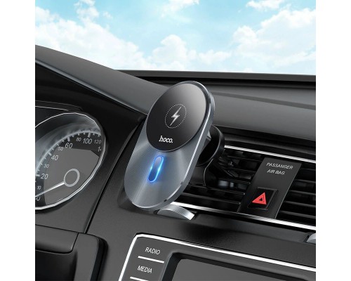 Автодержатель с БЗУ Hoco CA91 магнитный (PD 15W) (00000049170_1)