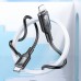 Дата кабель Hoco U120 Transparent explore intelligent power-off PD 27W Type-C to Lightning (1.2m) (00000066086_2)