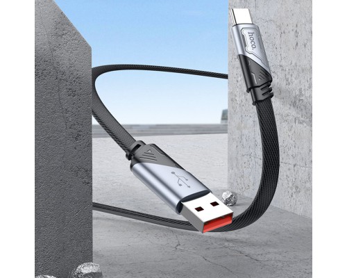 Дата кабель Hoco U119 Machine charging data USB to Type-C 5A (1.2m) (00000066095_2)