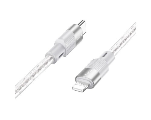 Дата кабель Hoco X99 Crystal Junction PD 27W Type-C to Lightning (1.2m) (00000066072_2)