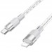 Дата кабель Hoco X99 Crystal Junction PD 27W Type-C to Lightning (1.2m) (00000066072_2)
