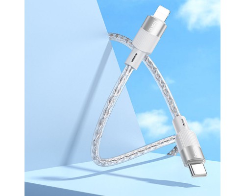 Дата кабель Hoco X99 Crystal Junction PD 27W Type-C to Lightning (1.2m) (00000066072_2)