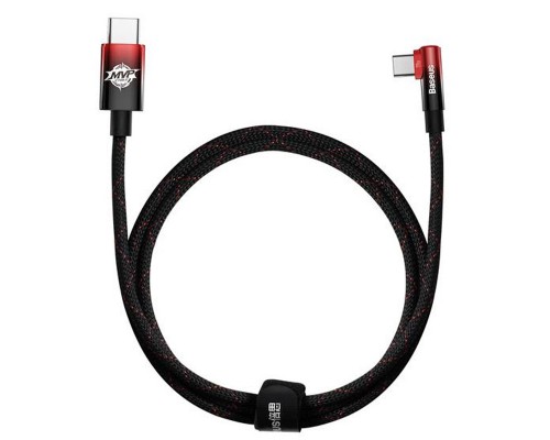 Дата кабель Baseus MVP 2 Elbow-shaped Type-C to Type-C 100W (2m) (CAVP000720) (00000063709_1)
