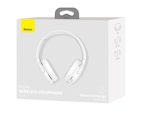 Накладные беспроводные наушники Baseus Encok Wireless headphone D02 Pro (NGTD01030) (00000066012_2)