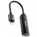 Переходник Baseus 3-in-1 Lightning Male to Dual Lightning & 3.5mm Female Adapter L52 (CALL52-0) (00000066014_1)