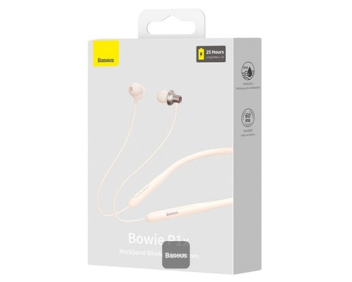Беспроводные наушники Baseus Bowie P1 Half In-ear Neckband Wireless Earphones (NGPB000) (00000066015_2)