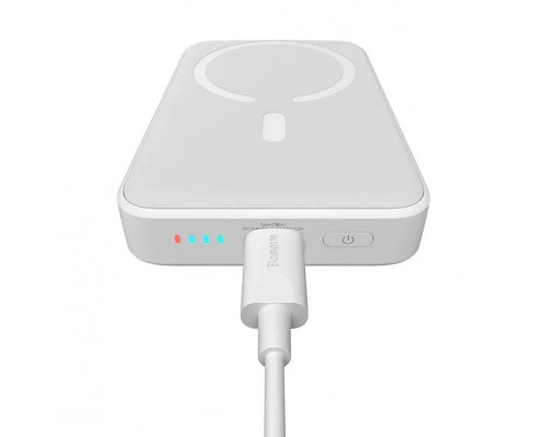Портативное ЗУ Power Bank Baseus Magnetic Mini 20W c БЗУ 10000 mAh (PPCX070001) (00000066018_2)