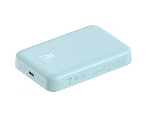 Портативное ЗУ Power Bank Baseus Magnetic Mini OS 20W c БЗУ 10000 mAh (PPCX110105) (00000066019_1)