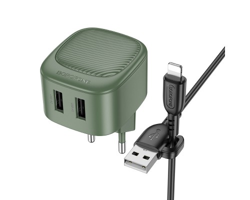 СЗУ Borofone BAS21A Special (2A) + Lightning (00000069021_1)